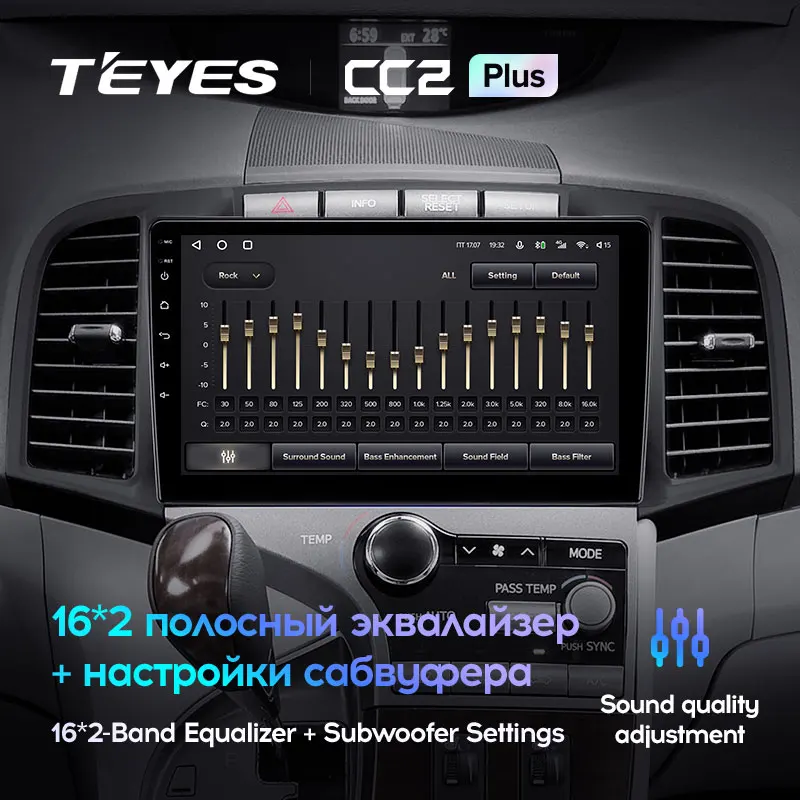TEYES CC2L KK2 Plus Pre Toyota Venza 2008 - 2016 Auto Rádio Multimediálny Prehrávač Videa Navigácie GPS Android Č 2din 2 din DVD