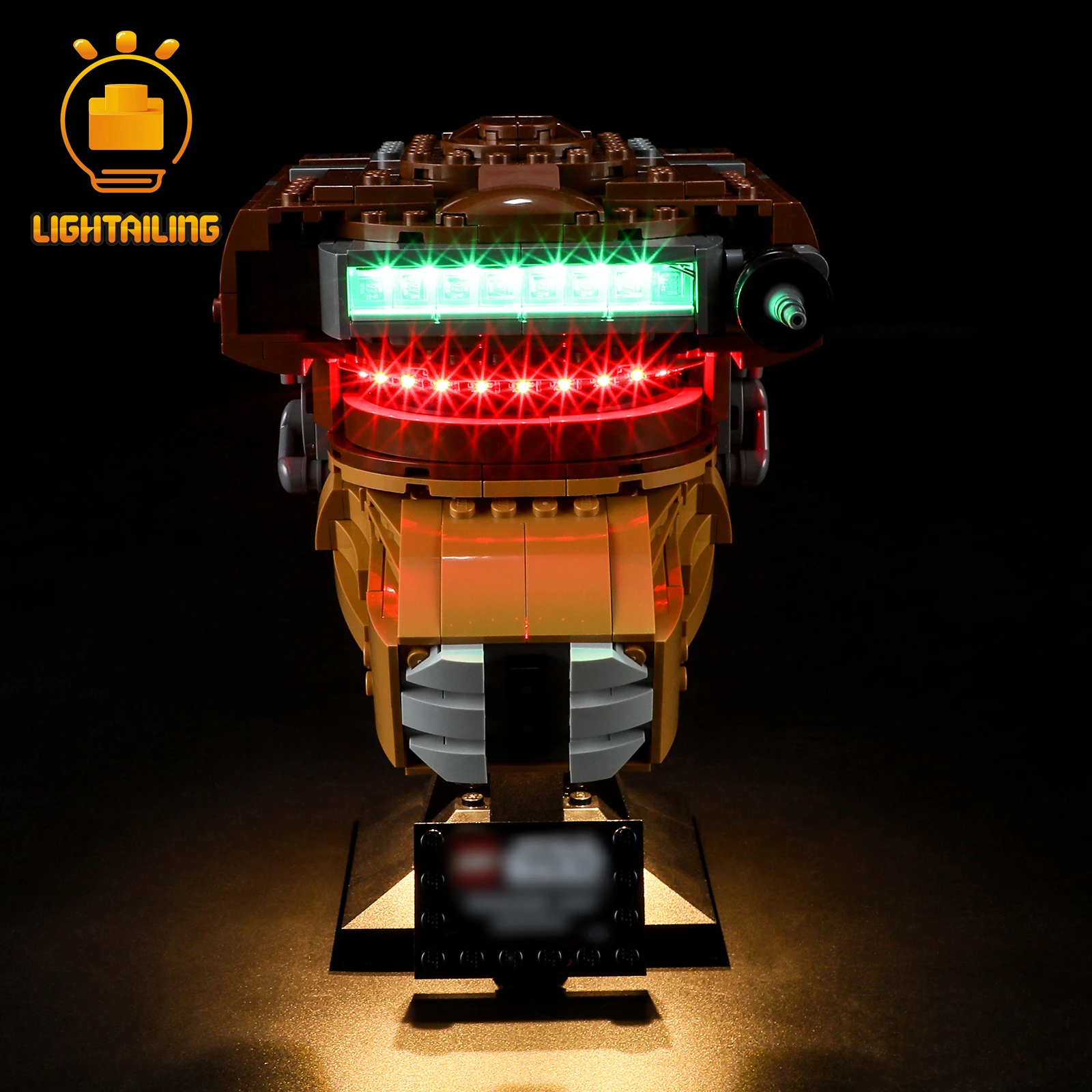 LIGHTAILING LED Svetla Kit pre 75351 Stavebné Bloky Nastavenie (NIE Zahŕňajú Modelu) Tehly Hračky pre Deti,