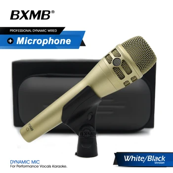 KSM8 Profesionálny Dynamický Káblové pripojenie Mikrofónu KSM8C Mic Super-Cardioid Champagne Gold Color Pre Výkon Vokály Karaoke