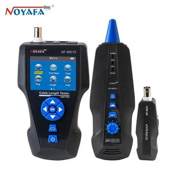 NOYAFA NF-8601S Sieťový Kábel Tester Multifunkčné TDR Dĺžka S PoE/PING/Port Napätie Wiremap Tracker Diagnostikovať Nástroj Detektor