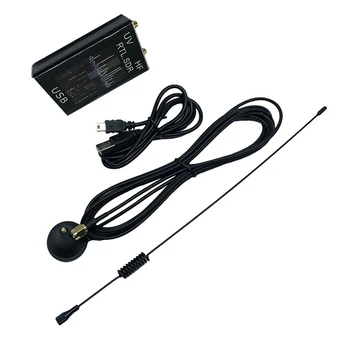 Rádio Prijímač, 100KHz-1,7 GHz Full Band UV HF -SDR USB Tuner RTLSDR USB Dongle s RTL2832U R820T2 SDR Prijímač
