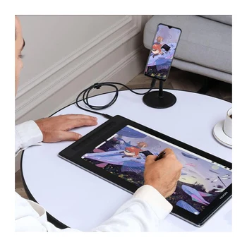 HUION plné laminované obrazovke Kamvas pro 13 16(2.5 L) digitálne kreslenie pero tablet monitor