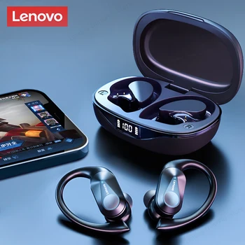 Lenovo LP75 TWS Športové Slúchadlá Bluetooth 5.3 Bezdrôtové Slúchadlá Nepremokavé HiFi Stereo Redukcia Šumu Slúchadlá s Mikrofóny