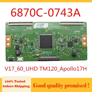 Dobrý test pôvodné T-CON pre 60-palcov TELEVÍZOR logic board 6870C-0743A 6871L-5435A V17_60_UHD TM120_Apollo17h lc-60p6070u