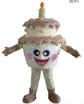 Tortu Maskot Cake Shop Reklamných Otvorenie Maškarný kostým Vyhovovali Cartoon Chase kostým
