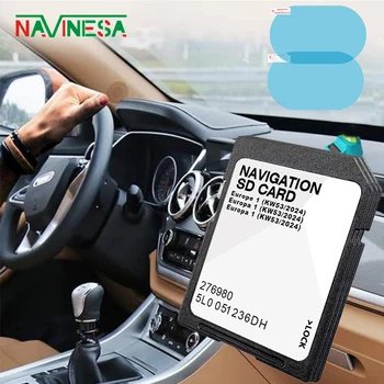 32 GB, Nový Navigačný MIB2 GPS, SD Karta A1 2024 Pre Škoda Sat 5L0051236DH Nav GPS Karty