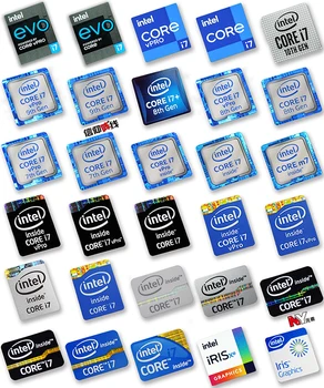 Špeciálne Core i7 Desktop, Notebook, Procesor Nálepky, Štítok s Otlačkom