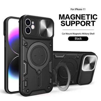 Prichádzajúci Hovor Flash Pre iPhone 14 Pro Max Prípade Shockproof Rotujúce Stojan Objektív Ochranu Pre iPhone 13 12 11 Xsmax 6 7 8 Plus