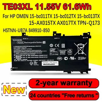 Nové TE03XL Notebook Batérie Pre HP ZNAMENIE 15-bc011TX 15-bc012TX 15-bc013TX 15-AX015TX AX017TX TPN-Q173 HSTNN-UB7A 849910-850