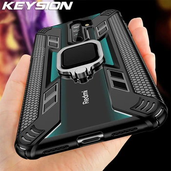 KEYSION Shockproof Prípade Redmi Poznámka 8 Pro 8T 9S 9 Pro Max 7 K30 K20 Kryt Telefónu pre Xiao Mi 10 9T 9 Lite A3 X3 NFC F2 Pro