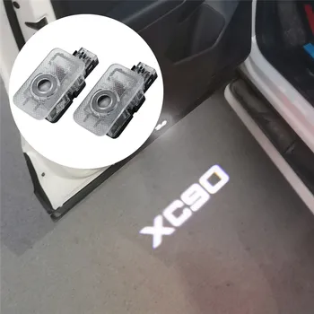 2ks Led Znak Lampa Dvere Auta Vitajte Svetlá Logo Projektor Pre Volvo XC90 S60, S80 S60L V60 V40 XC70 S90 XC60 Auto Príslušenstvo