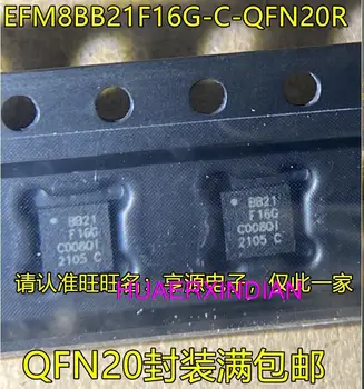 10PCS Nový, Originálny EFM8BB21F16G-C-QFN20R BB21F16G QFN20MCU