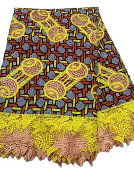 Nigérijský Vosk Čipky Textílie 2023 Vysokej Kvality Afriky Swiss Voile Čipky, Výšivky Francúzsky Guipure Čistej Tkaniny Pre Šitie Prom Šaty