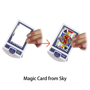 Objaviť Kúzlo Karty z Prázdneho Poľa Karty z Neba od J. C Magic zblízka Magic Video Mágie pre Začiatočníkov