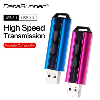 DataRunner USB 3.0 Flash Disk Vysokou Rýchlosťou kl ' úč 512 gb diskom 256 GB 128 GB 64 GB 32 GB, 16 GB Tvorivé Memory Stick Flashdisk