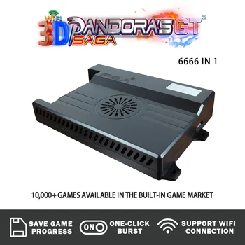 3D WiFi Pandora Saga Box GT 6666 V 1 Arcade Doske HDMI VGA PCB Video herná Podpora Stiahnuť
