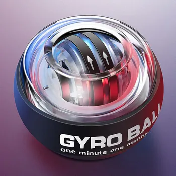 LED Zápästie Power Ball,Self-od Gyro loptu,Gyroskop Powerball Rameno Ruku Svalovej Sily Fitness Cvičenie Zariadenia,Ručné Exerciser