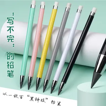 2000Pcs Večný Ceruzka Večný Ceruzka Opakovane Neobmedzený Písať Nekonečné Ceruzka s Gumy HB ceruzka