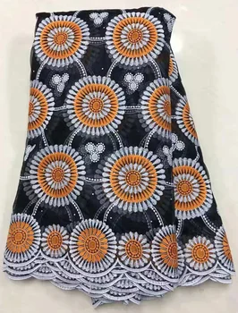 Zlato Biele Afriky Suché Textílie, Čipky 2020 Vyšívané Nigérijský Šnúrky Tkaniny Vysokej Kvality Čipky Pre Človeka, 100% Bavlna Čipky Textílie