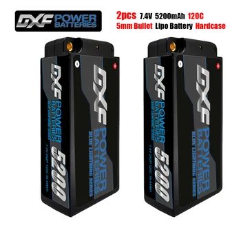 2 KS DXF 2S Lipo 7.4 V Shorty 5200mAh 120C 5mm Bullet Batérie 3S 11.1 V 4S 14,8 V V 6S 22.2 V 7000mAh 9200mAh 6500mAh 8400mAh 8000mAh