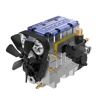 Toyan Dvoch valcových, štvortakt, Motor Model DIY Časti Edition X-power-Vodou chladený Metanol Motora 2023 Nové