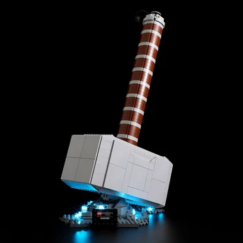 SuSenGo LED Svetla Kit pre 76209 Thor ' s Hammer Stavebné Bloky Nastavenie (NIE Zahŕňajú Modelu) Tehly Hračky pre Deti,