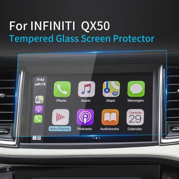 Auto Samolepky Screen Protector Pre INFINTI QX50 2023 Navigátora Zobrazenie Tvrdené Sklo Ochranný Film Auto Príslušenstvo ForVehicles