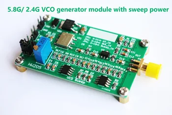 HW205 2.4 GHz/ 5.8 GHz VCO generátor modul s sweep moc