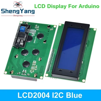 IIC/I2C/TWI 2004 Sériové Modré, Zelené Podsvietenie LCD Modul pre Arduino UNO R3 MEGA2560 20 X 4 LCD2004