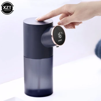 Inteligentný Automatický Dávkovač tekutého Mydla Senzor Peny Stroj s Teplotou Displej USB Nabíjateľné Ručné pranie Stroj