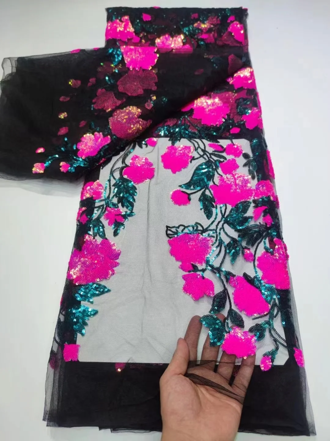 2022 Vysokej Kvality Nigérijský Čipky Textílie Vyšívané Francúzsky Afriky Flitrami Čipiek, Tkanie Dizajn Biela Flitrami Čipky Textílie