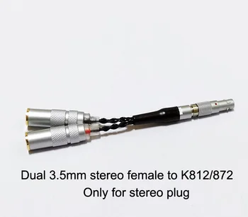 3,5 MM/MMCX Stereo Žena Na K812/K872 K702K712