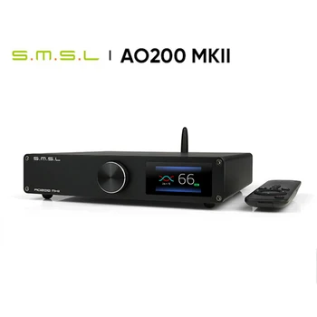 SMSL AO200 MKII HIFI Digitálny Zosilňovač MA5332MS AMP Bluetooth 5.0 XLR RCA, USB Vstup, Diaľkové Ovládanie Na PC DAC TV DAP