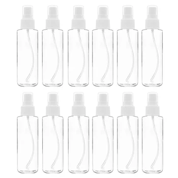 12 Pack Jemné Hmlu Jasné Sprej Fľaše 120ml s Čerpadlom Sprej Spp Opakovane Malé Prázdne Plastové Fľaše pre Cestovanie Oleje, Parfumy
