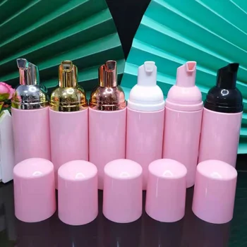 10PCS 60Ml Ružovými Pena Fľaša Mydlo, Pena dávkovač na Tekuté plastické penový šampón, balzam fľaša pena fľašu